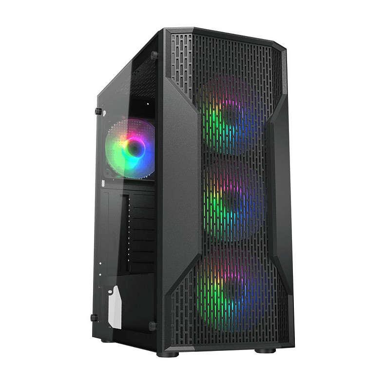 Корпус Cougar MX110 RGB Black без БП