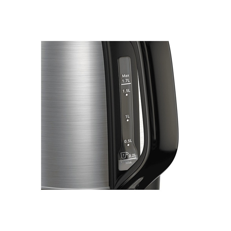 Електрочайник Tefal Subito 1.7л, нерж. сталь, чорний