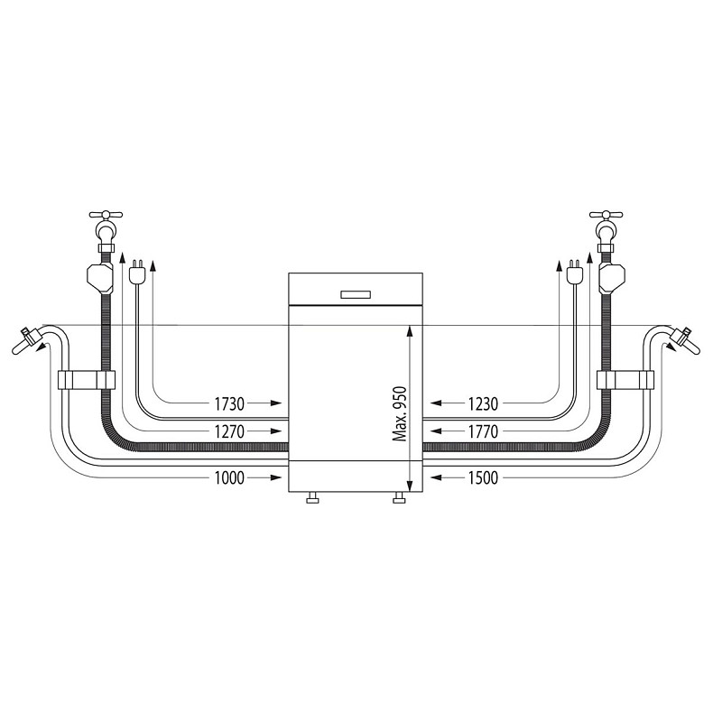 Посудомоечная машина встроенная Gorenje GV 673 D63