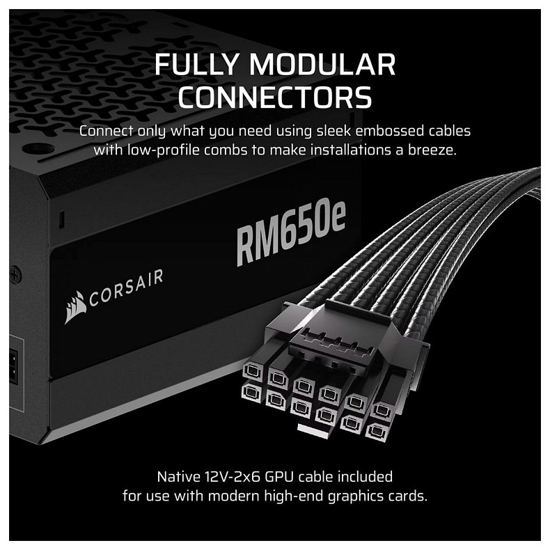 Блок питания Corsair RM650e (CP-9020302-EU) 650W