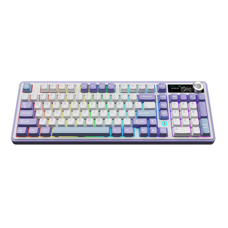 Клавиатура Ajazz AK980 Clear Sky Switch Purple (AK980-CS-PWB)