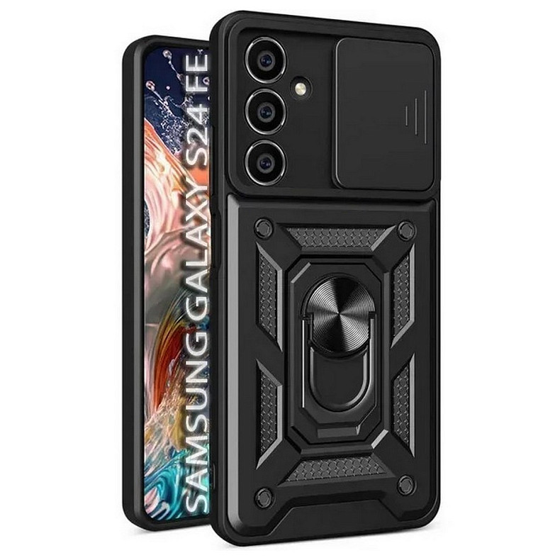 Чохол-накладка BeCover Military до Samsung Galaxy S24 FE SM-S721 Black (712353)
