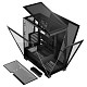 Корпус Modecom VOLCANO SPACE APEX w/o fans MIDI USB 3.0x2+TYPE-C BLACK без БП ATX