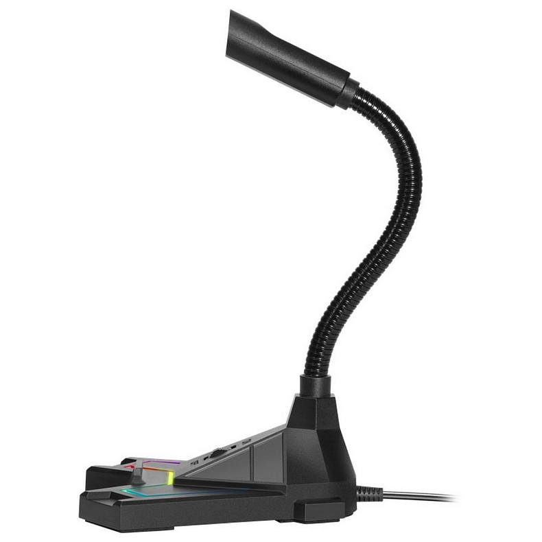 Микрофон Defender Pitch GMC 200 LED Black (4714033646208)