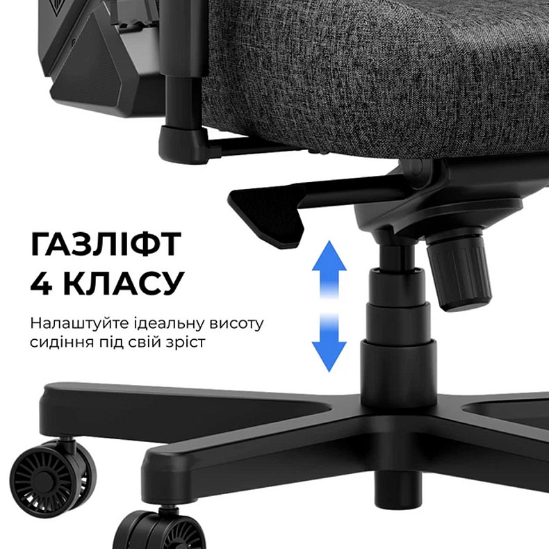 Крісло ігрове Anda Seat Kaiser 3E XL Light Blue Fabric