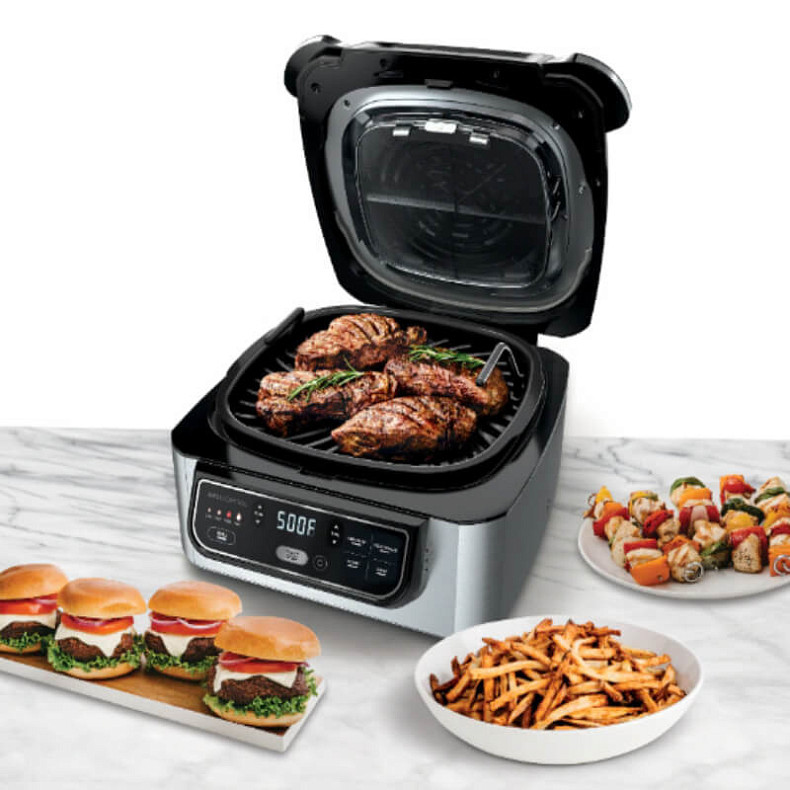 Гриль электрический Ninja Foodi Health Grill & Air Fryer (AG301EU)