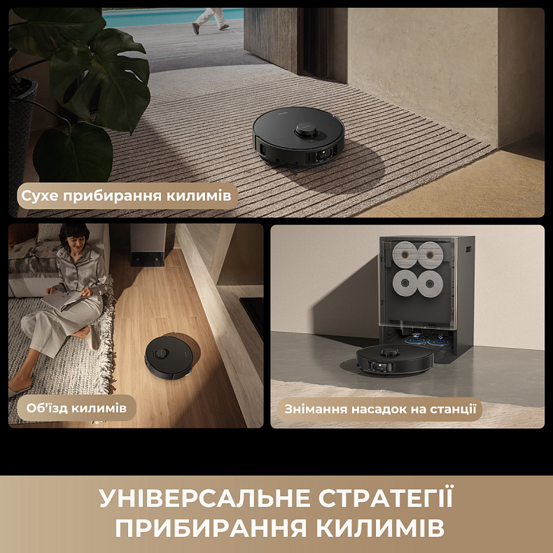 Робот-пылесос моющий Dreame Bot Matrix 10 Pro White