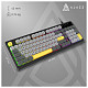 Клавиатура Ajazz AF98 Black USB-C Black Gray Yellow (AF98-BGY)
