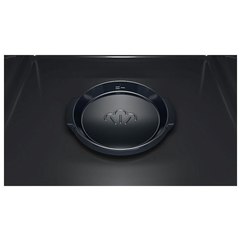 Духова шафа Siemens електрична, 76л, A, дисплей, конвекція, телескопічні направляючі, чорний