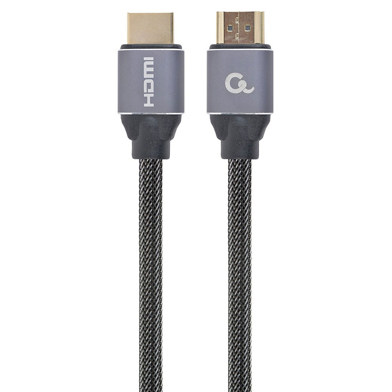 Кабель premium в блистере HDMI V.2.0, 4К 60 Гц, HDR, 18Gbps, YUV 4:4:4, нейлоновое оплетение, 5 м