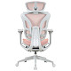 Крісло офісне OfficePro Elite OC950GLP Gray/Light Pink