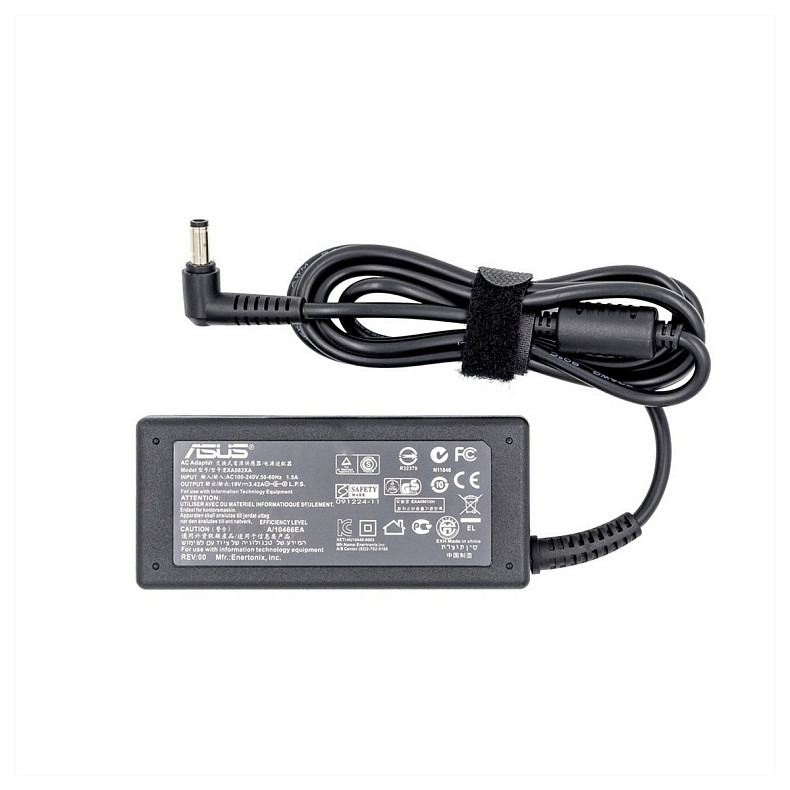 Блок питания для ноутбука Asus 19V 3.42A 65W 5.5х2.5mm + каб.пит. (ACASL65W)