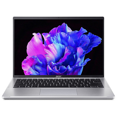 Ноутбук Acer Swift Go 14" 2.8K OLED, Intel U5-125H, 16GB, F1TB, сріблястий (NX.KP0EU.003)