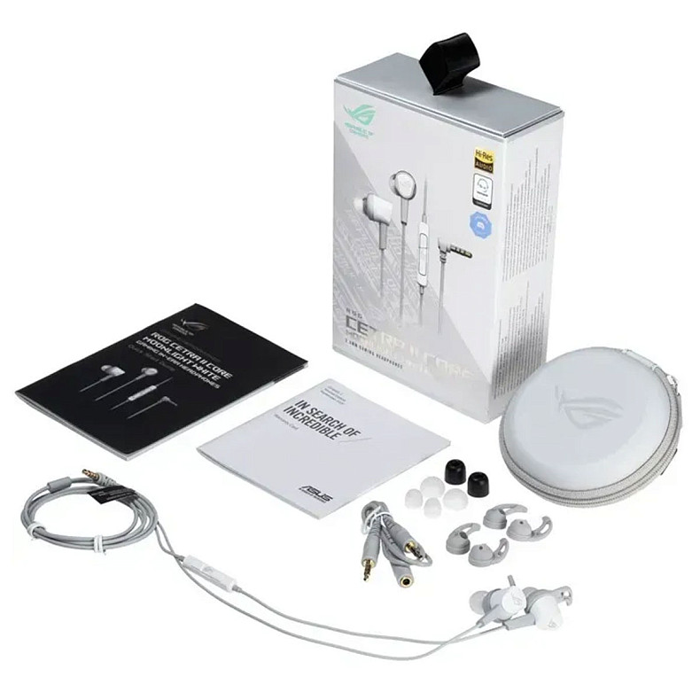 Наушники Asus ROG Cetra II Core White (90YH0360-B2UA00)