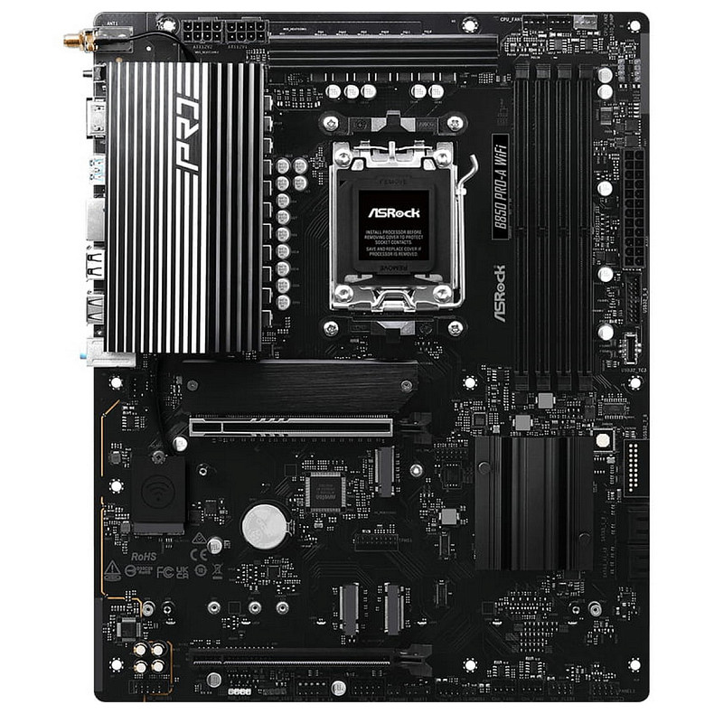 Материнська плата ASRock B850 Pro-A WiFi Socket AM5
