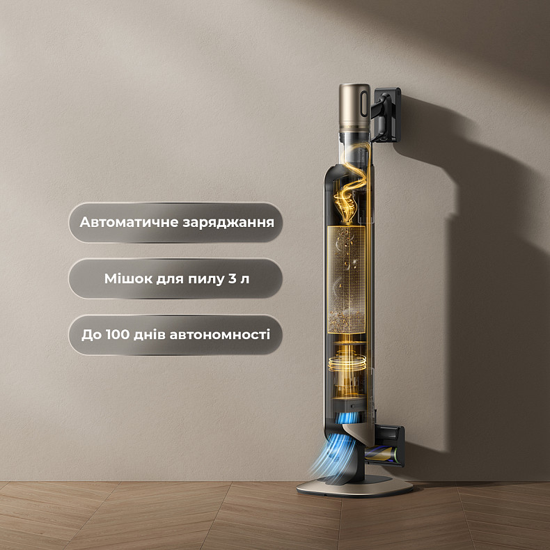 Беспроводной пылесос Dreame Z40 CE Station