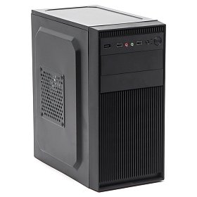 Корпус Casecom GN-1718 450W-120mm USB 3.0 mATX, Black