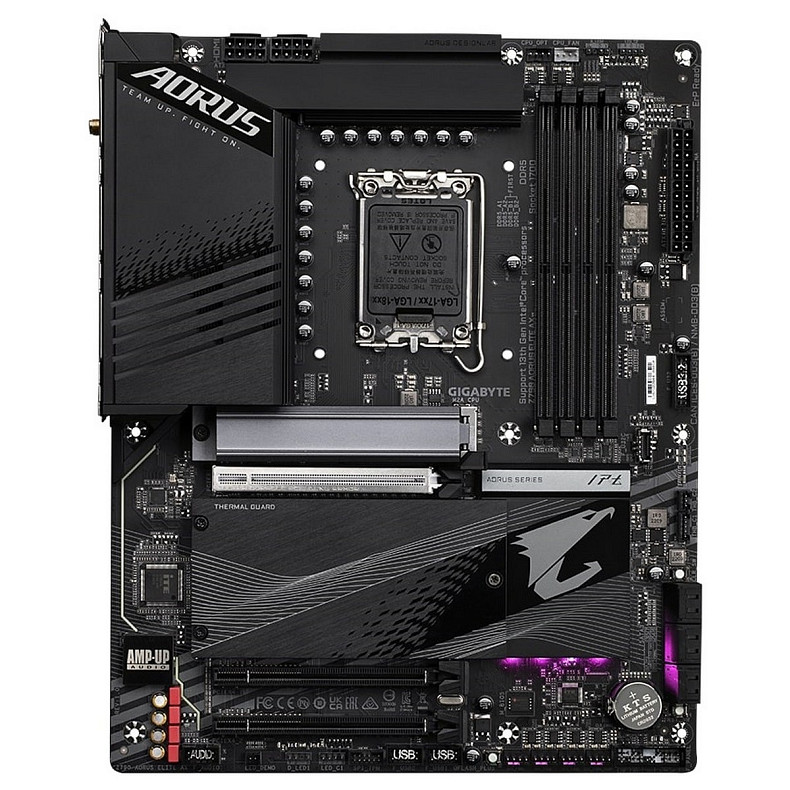 Материнська плата GIGABYTE Z790 AORUS ELITE AX s1700 Z790 4xDDR5 M.2 HDMI DP ATX