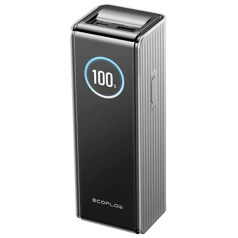 Павербанк EcoFlow RAPID Power Bank 25000mAh серебристый