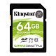 Карта пам'яті Kingston 64GB UHS-I SDXC Class 10 Canvas Select Plus R100MB/s (SDS2/64GB)