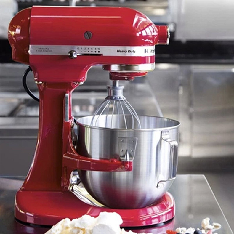 Кухонный комбайн KitchenAid Heavy Duty 4,8 л 5KPM5EER с откидным блоком красный