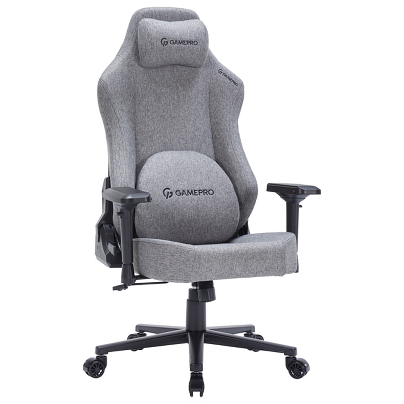 Крісло для геймерів GamePro FGC750DG Fabric Dark Gray