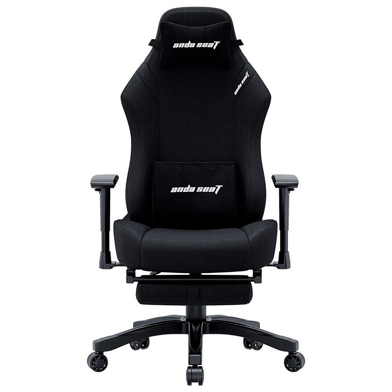Крісло для геймерів Anda Seat Luna Pro Black Fabric Size L (AD18T-44-B-F)