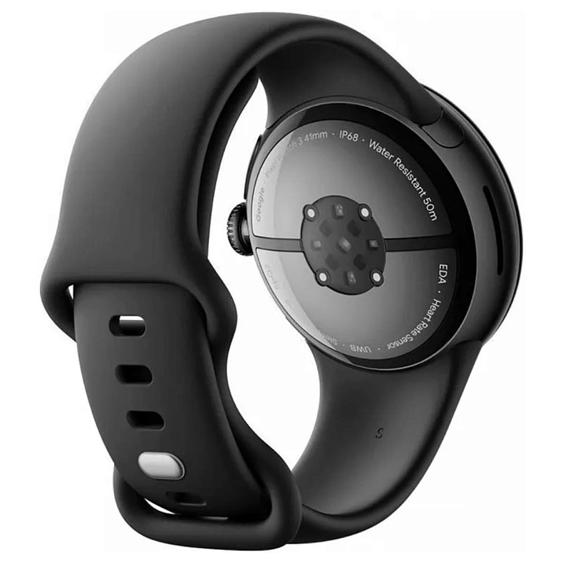 Смарт-часы Google Pixel Watch 3 41 mm LTE Matte Black Aluminum Case/Obsidian Active Band