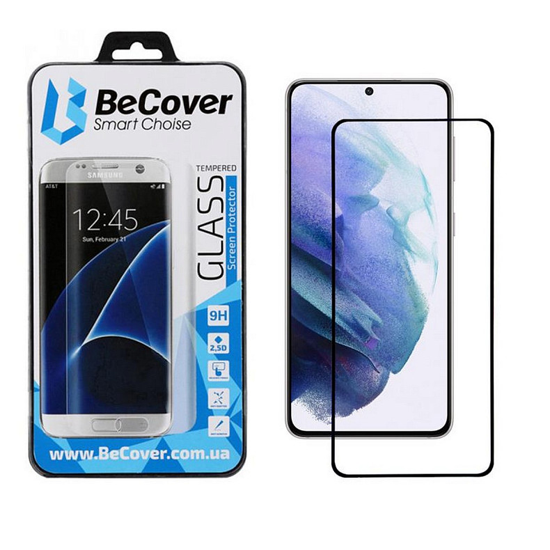 Захисне скло BeCover для Samsung Galaxy S21 SM-G991 Black (705915)