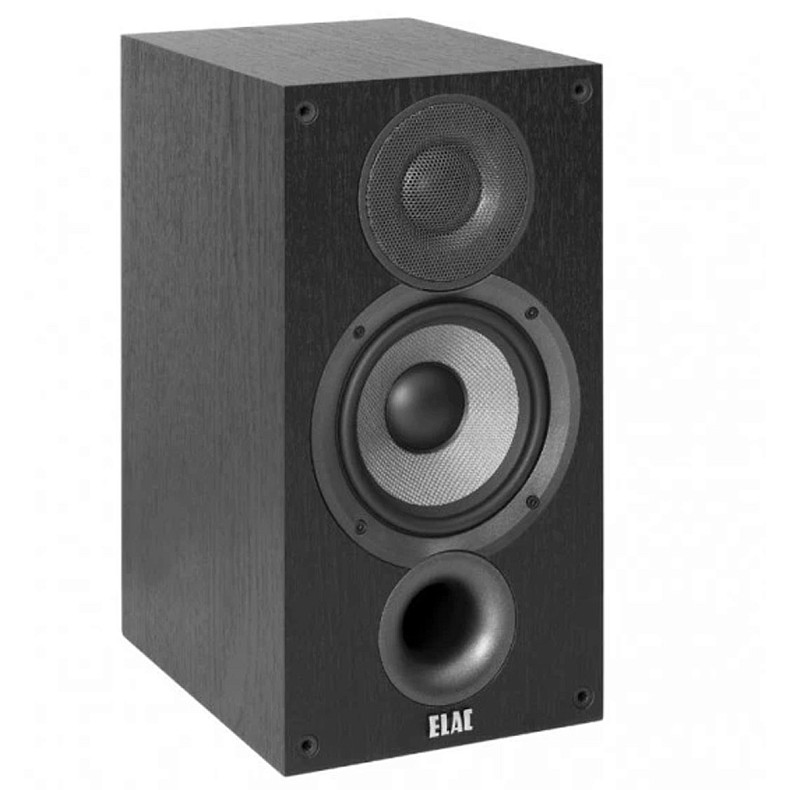 Акустика Elac Debut 2.0 Bookshelf Speakers DB52 Black Brushed Vinyl (1шт)