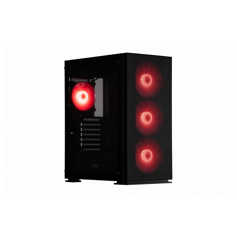 Корпус 2E Gaming Virtus Neo G3301N, без БП, 2xUSB 3.0, 1xUSB 2.0, 3x140mm ARGB, 1x120mm ARGB