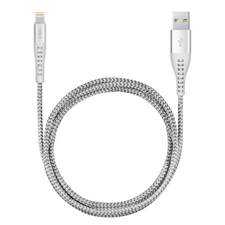 Кабель Ttec (2DKX01LG) USB - Lightning, ExtremeCable, 1.5м, Silver