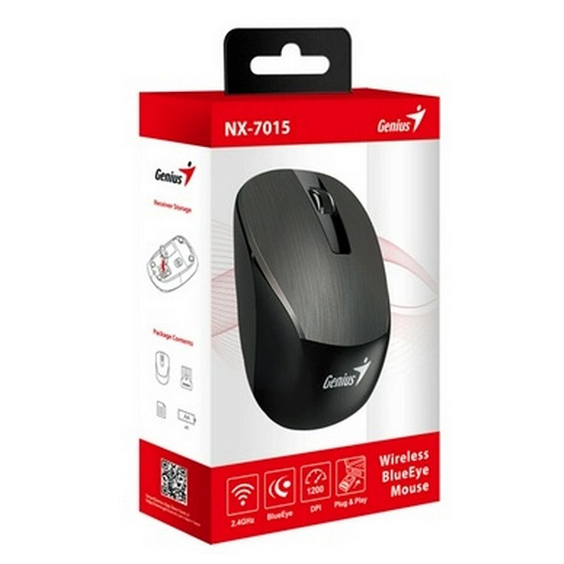 Мышка Genius NX-7015 WL Chocolate (31030019401)