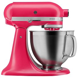 Кухонний комбайн KitchenAid Artisan 4,8 л 5KSM195PSEHI з відкидним блоком, колір гібіскус