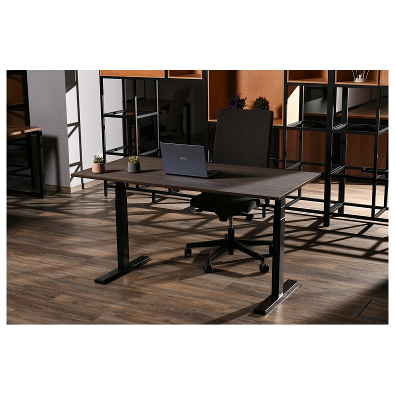 Стіл комп'ютерний 2E CE150WDARK-MOTORIZED з регулюванням висоти