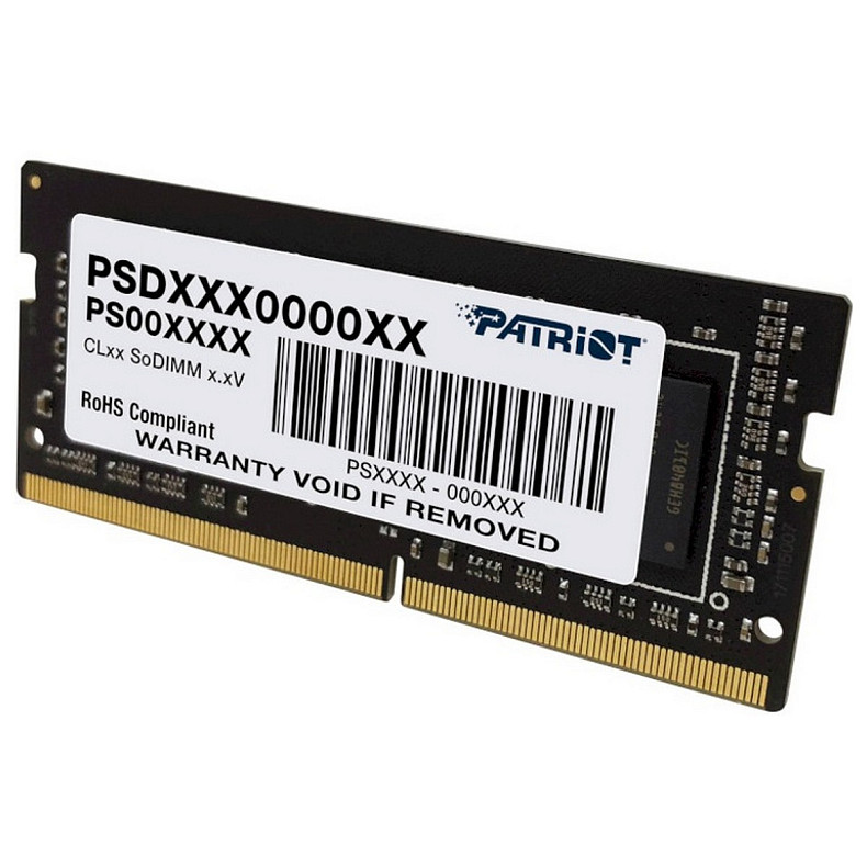 Модуль памяти SO-DIMM 16GB/3200 DDR4 Patriot (PSD416G32002S)