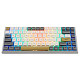 Клавиатура беспроводная Motospeed SK84 Outemu Blue Grey (mtsk84mb)