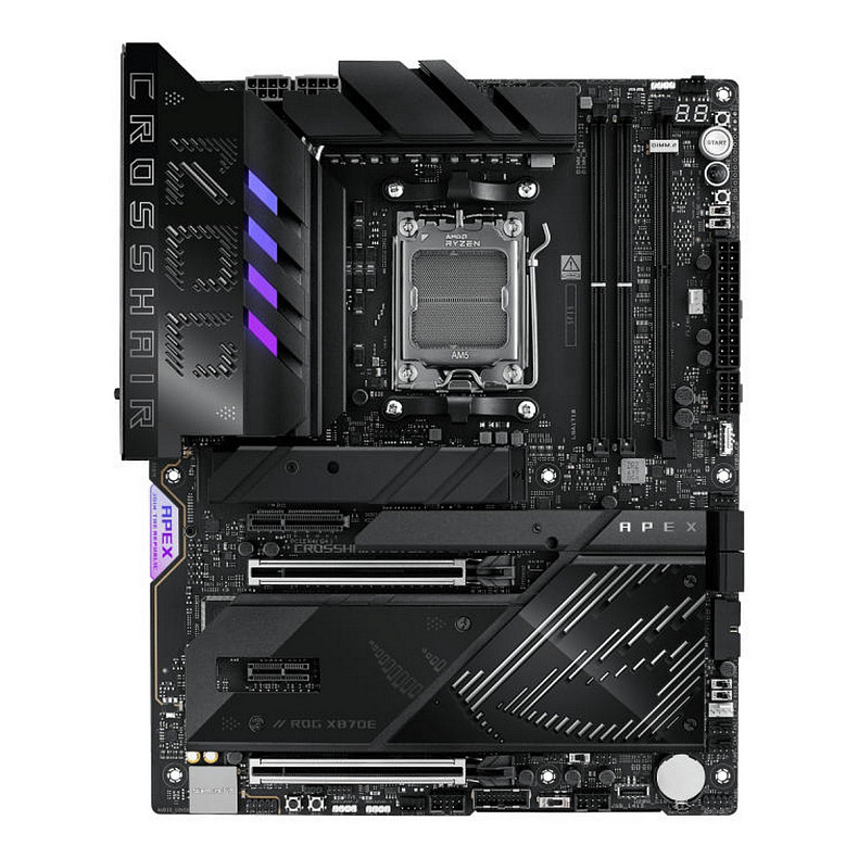 Материнcька плата ASUS ROG CROSSHAIR X870E APEX sAM5 X870E 2xDDR5 M.2 USB Type-C Wi-Fi BT ATX