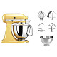 Кухонная машина KitchenAid Artisan 4,8 л 5KSM175PSEMY с откидным блоком, цвет величественный желтый