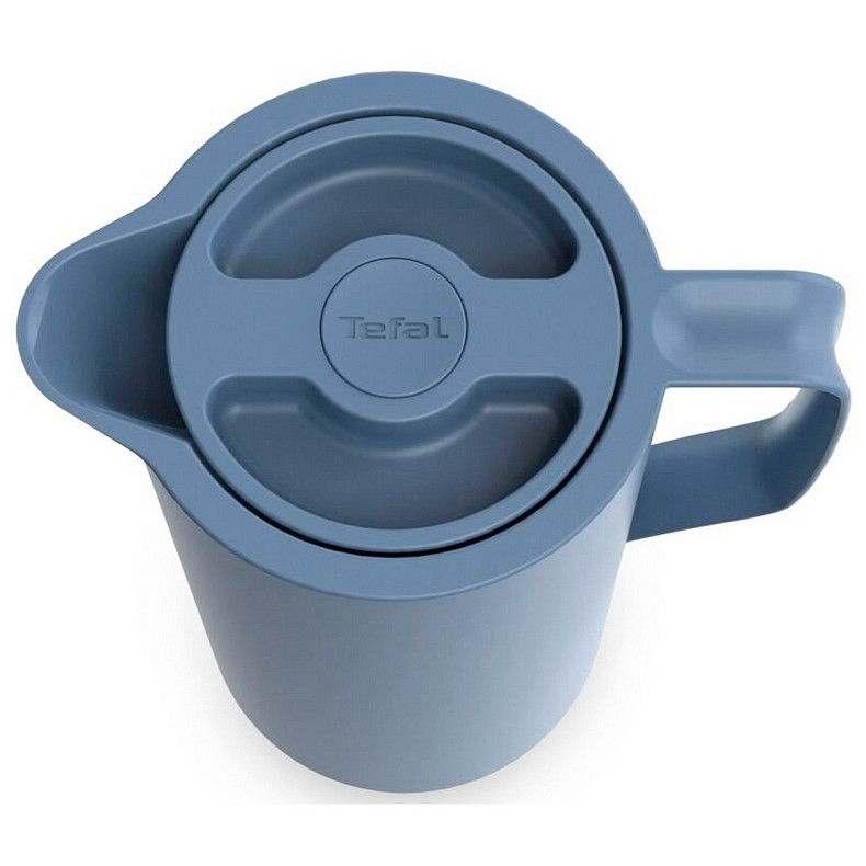 Термоглечик Tefal Motiva, 1л, пластик, стекло, голубой (N4170310)