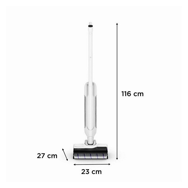 Пилосос Rowenta безпровідний миючий X-Clean 10, 200Вт, конт пил -0.67л, конт для води-0.73л, автон.