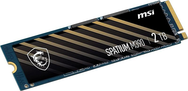 SSD диск MSI Spatium M390 2TB M.2 2280 PCIe 3.0 x4 NVMe 3D NAND TLC (S78-440Q350-P83)