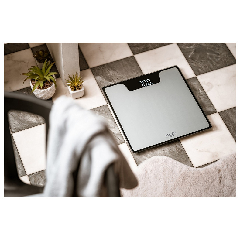 Весы напольные Adler AD 8174 silver