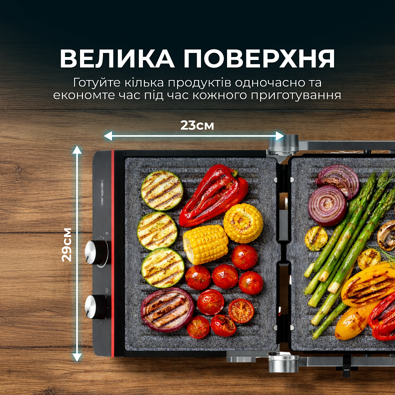 Гриль электрический CECOTEC Rock'nGrill Blaze Neon