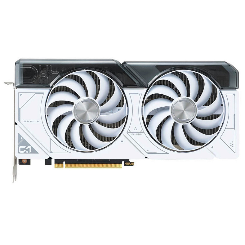 Видеокарта ASUS GeForce RTX 4070 12GB GDDR6X DUAL-RTX4070-O12G-WHITE (90YV0IZ4-M0NA00)