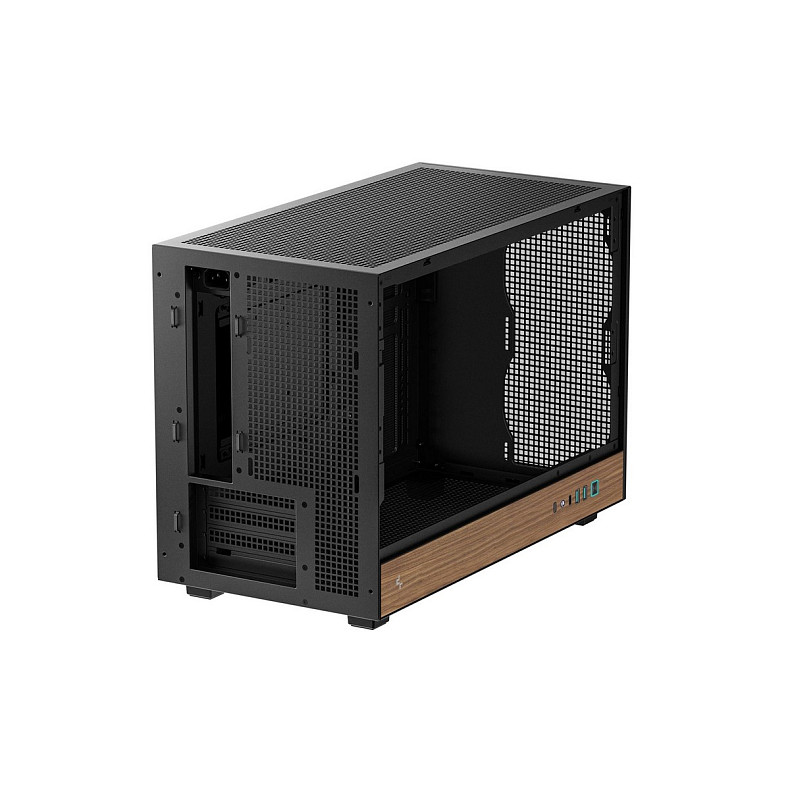 Корпус DeepCool CH260 Wood Black (R-CH260-BKNWM0-G-1)