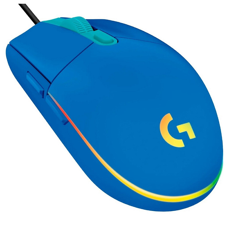 Мишка Logitech G102 Lightsync USB синя