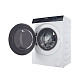 Пральна машина Haier фронтальна, 7кг, 1200, A+++, 44см, дисплей, пара, інвертор, люк чорний, прямий