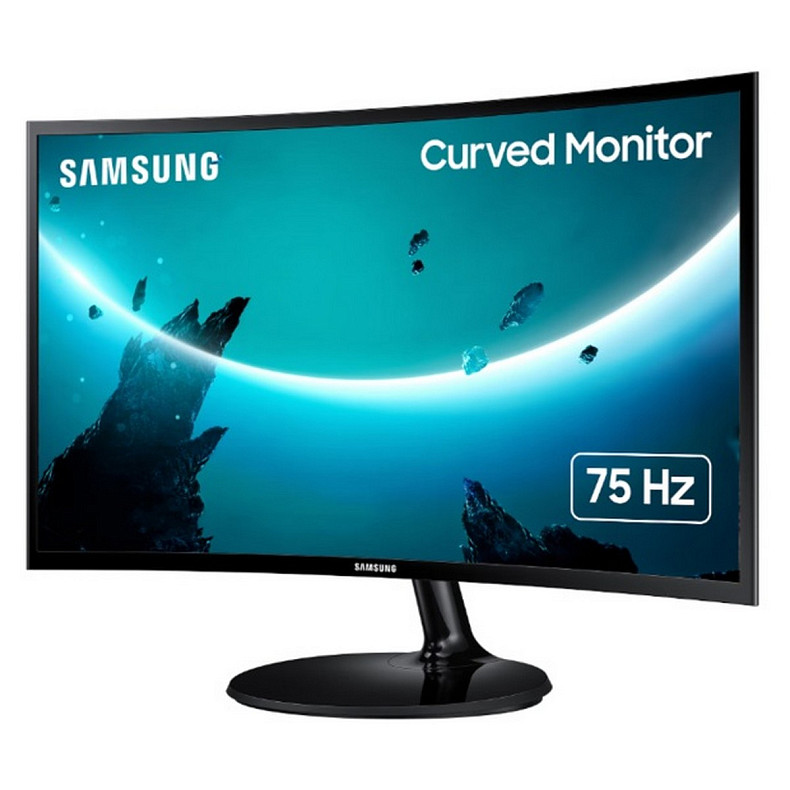 Монитор Samsung 27" LS27C360 (LS27C360EAIXCI) Curved VA Black