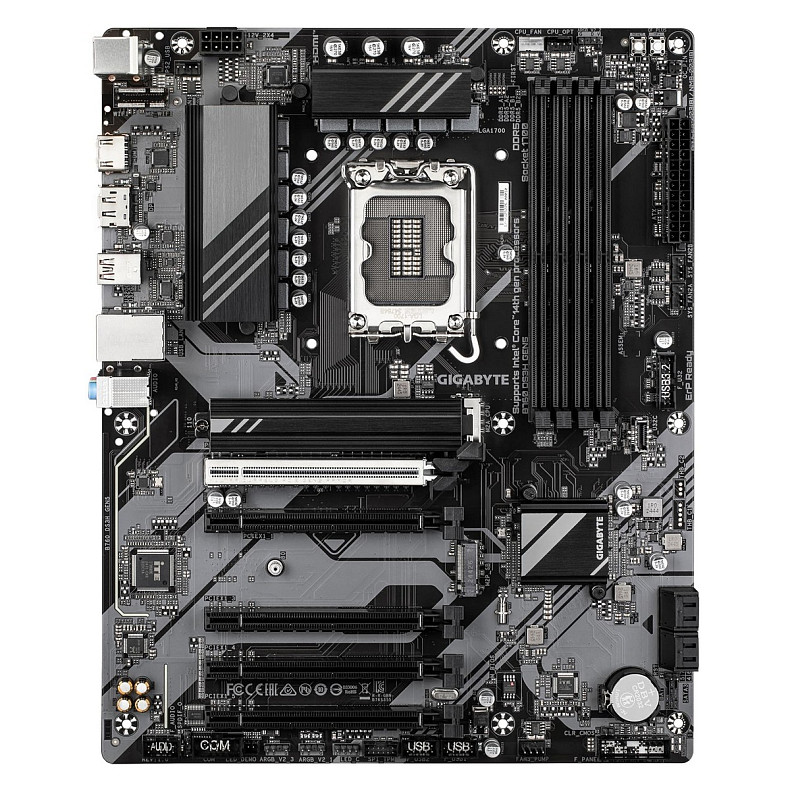 Материнська плата GIGABYTE B760 DS3H GEN5 B760 s1700 4xDDR5 M.2 HDMI DP ATX